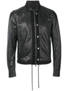 Diesel Black Gold - Bomber Jacket - Men - Cotton/viscose/lamb Nubuck Leather - 50, Cotton/viscose/lamb Nubuck Leather