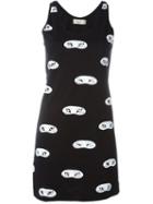 Maison Kitsuné Fox-eye Print Tank Dress