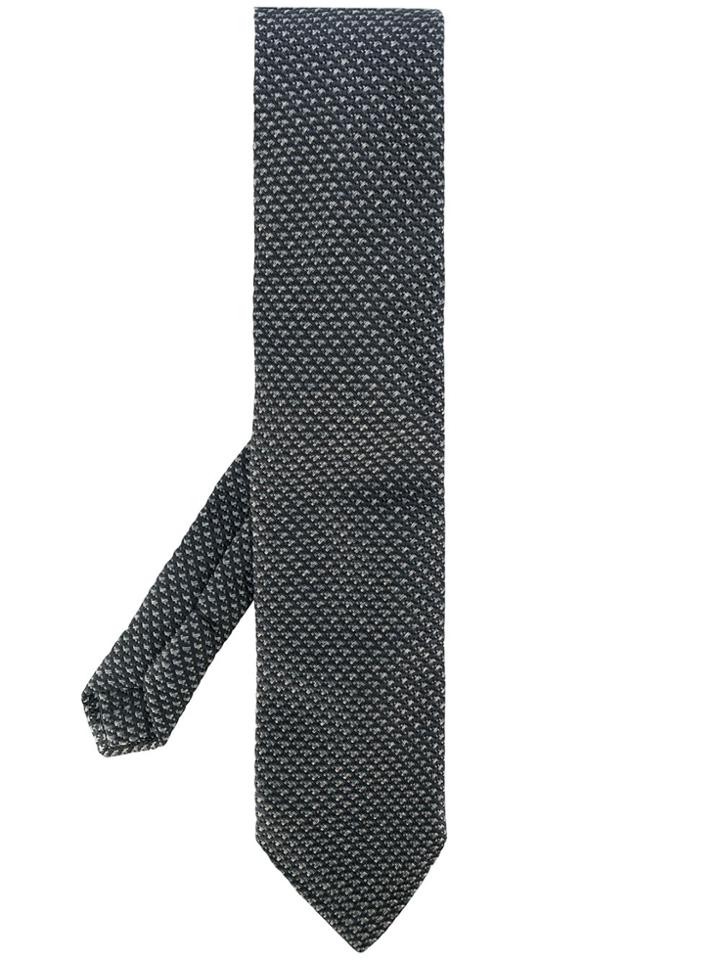 Etro Patterned Tie - Black