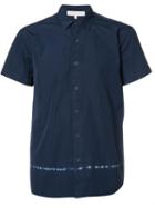 Orlebar Brown Short Sleeve Shirt, Men's, Size: Medium, Blue, Cotton