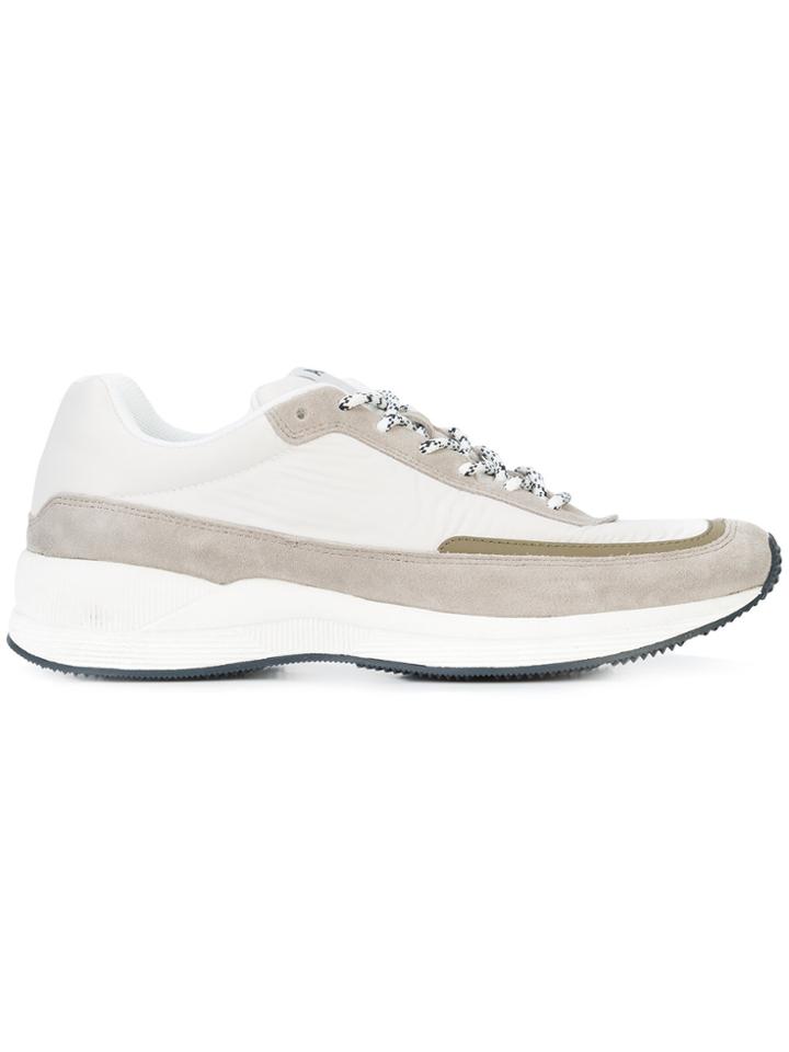 A.p.c. Lace-up Sneakers - White