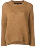 Ermanno Scervino Knit Sweater - Brown