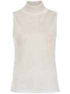 Cecilia Prado High Neck Neide Blouse - White