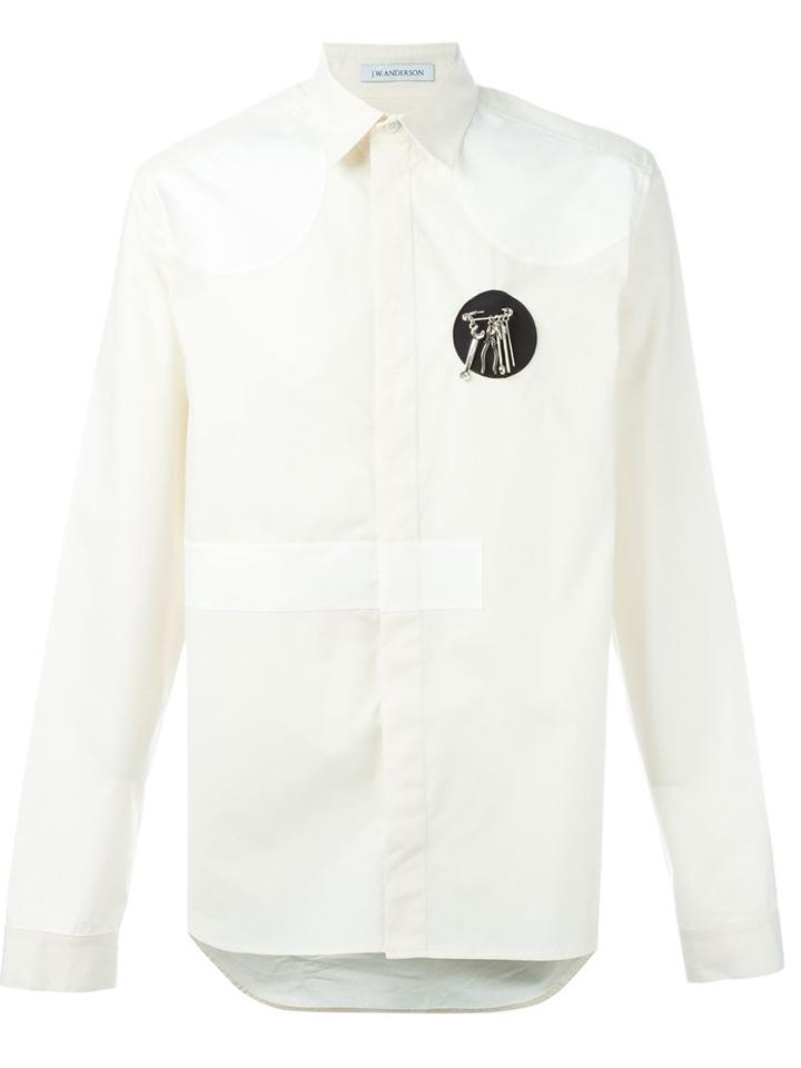 J.w. Anderson Tool Brooch Shirt