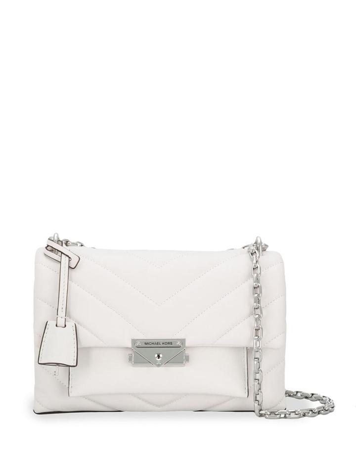 Michael Michael Kors Medium Cece Shoulder Bag - White