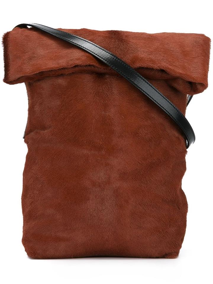 Ann Demeulemeester Flap Front Crossbody Bag, Women's, Red