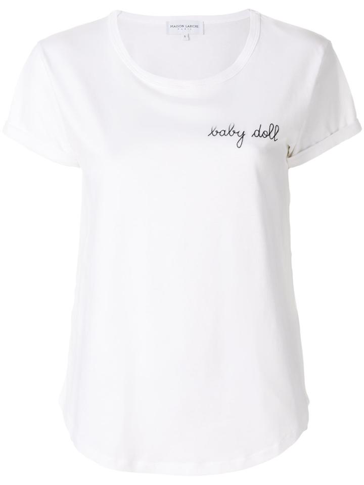 Maison Labiche Baby Doll T-shirt - White