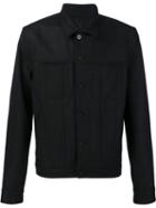 Black Fist 'kiss On My' Shirt Jacket, Men's, Size: Medium, Cotton