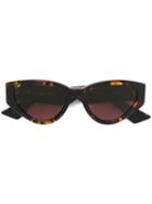 Dior Eyewear Spirit Cat-eye Sunglasses - Brown