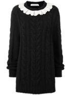 Philosophy Di Lorenzo Serafini Long Knitted Jumper - Black