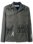 Etro Printed Military Shirt Jacket - Green