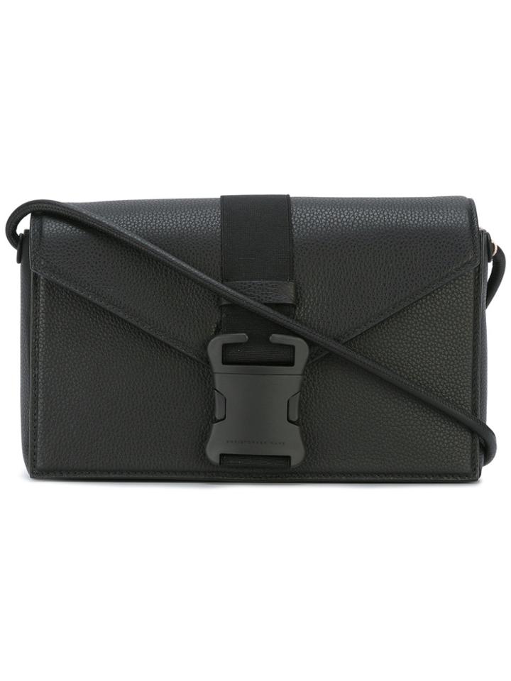 Christopher Kane Safety Buckle Devine Shoulder Bag - Black