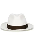 Borsalino Fine Panama Hat, Men's, Size: 60, White, Straw