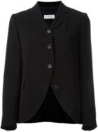 Alberto Biani Blazer Jacket, Women's, Size: 44, Black, Acetate/polyester
