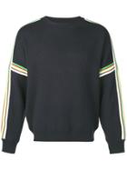 Isabel Marant Contrast Striped Panel Jumper - Blue