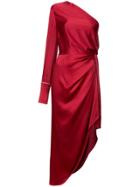 Monse Asymmetric Gathered Side Dress