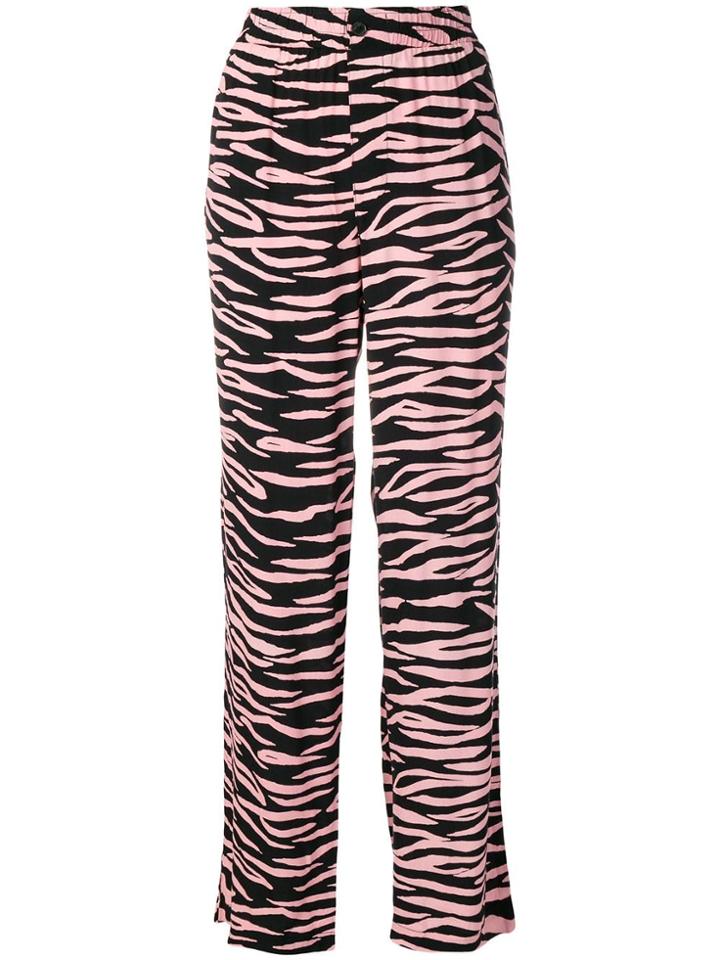 Ganni Lindale Crepe Trousers - Pink