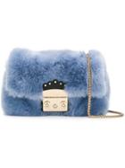 Furla Fuzzy Metropolis Shoulder Bag - Blue