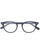 Lesca Round Frame Glasses - Black