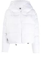 Bacon Quilted Puffer Jacket - White
