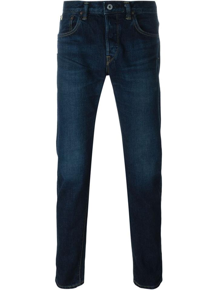 Edwin Ed-55 Relaxed Tapered Jeans, Men's, Size: 33, Blue, Cotton
