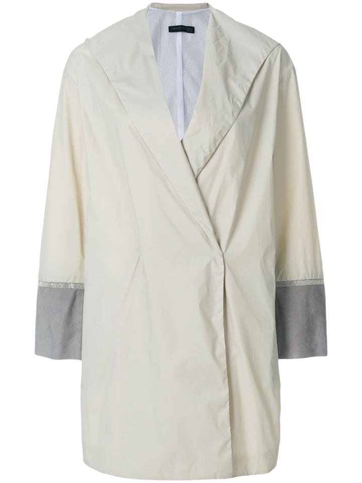 Fabiana Filippi Hooded Parka - Nude & Neutrals