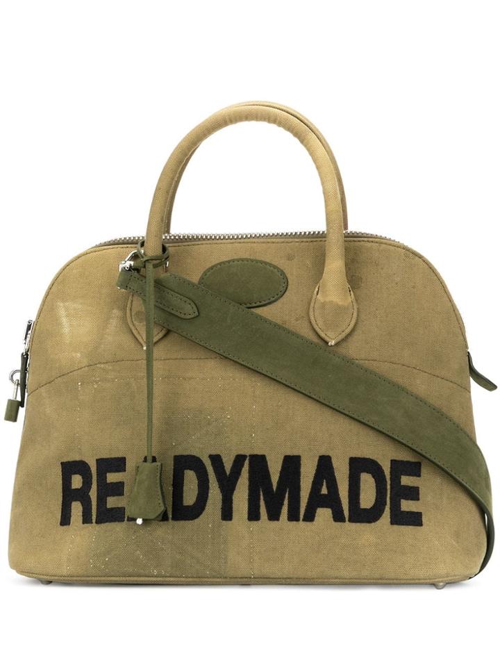 Readymade Woven Tote Bag - Green