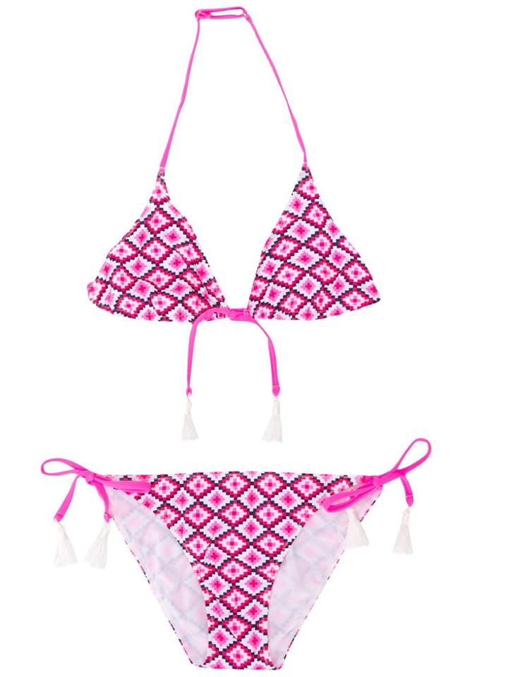 Mc2 Saint Barth Kids Ebony Bikini Set - Pink