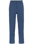Adidas Buttoned Track Pants - Blue