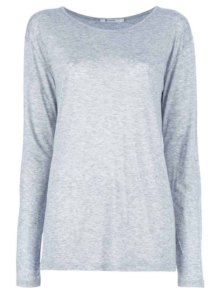T By Alexander Wang Long Sleeve T-shirt