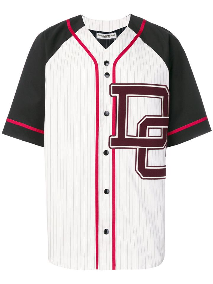 Dolce & Gabbana Baseball Jersey - White