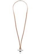 Dsquared2 Whistle Pendant Necklace - Brown