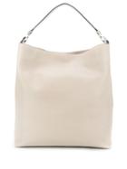 Coccinelle Neutral Leather Tote - Neutrals