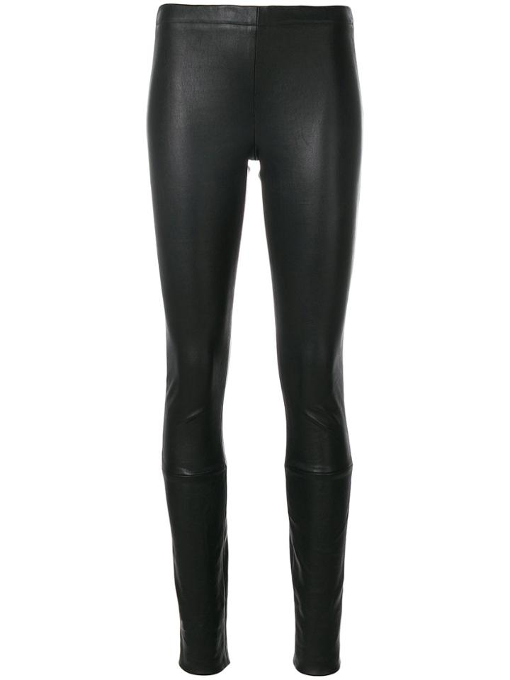 Haider Ackermann Embroidered Detail Leggings - Black