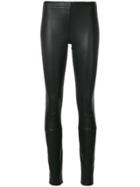 Haider Ackermann Embroidered Detail Leggings - Black
