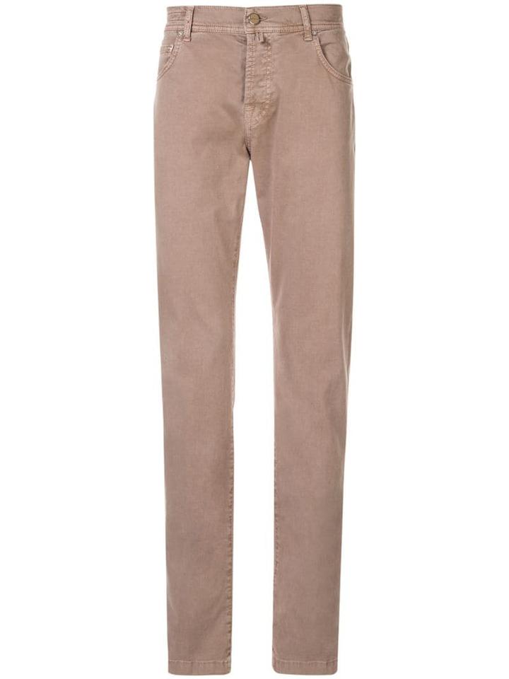 Kiton Slim-fit Trousers - Neutrals