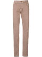 Kiton Slim-fit Trousers - Neutrals