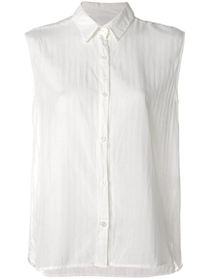 Elsa Esturgie Tadeus Sleeveless Shirt - White