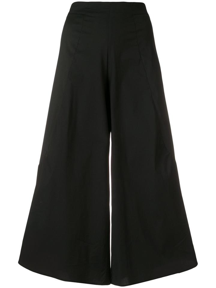 Federica Tosi High Waist Culottes - Black