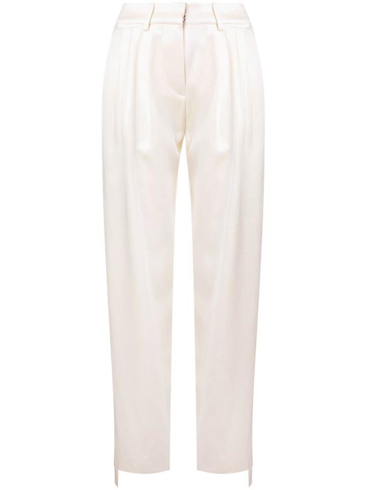 Magda Butrym High Waisted Trousers - Neutrals