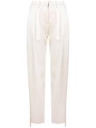 Magda Butrym High Waisted Trousers - Neutrals