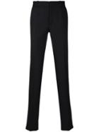 Alexander Mcqueen - Straight-leg Trousers - Men - Acetate/viscose/wool - 52, Black, Acetate/viscose/wool
