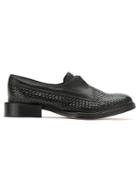 Sarah Chofakian Leather Loafers - Black