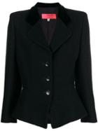 Emanuel Ungaro Pre-owned 1990's Fitted Buttoned Jacket - Black