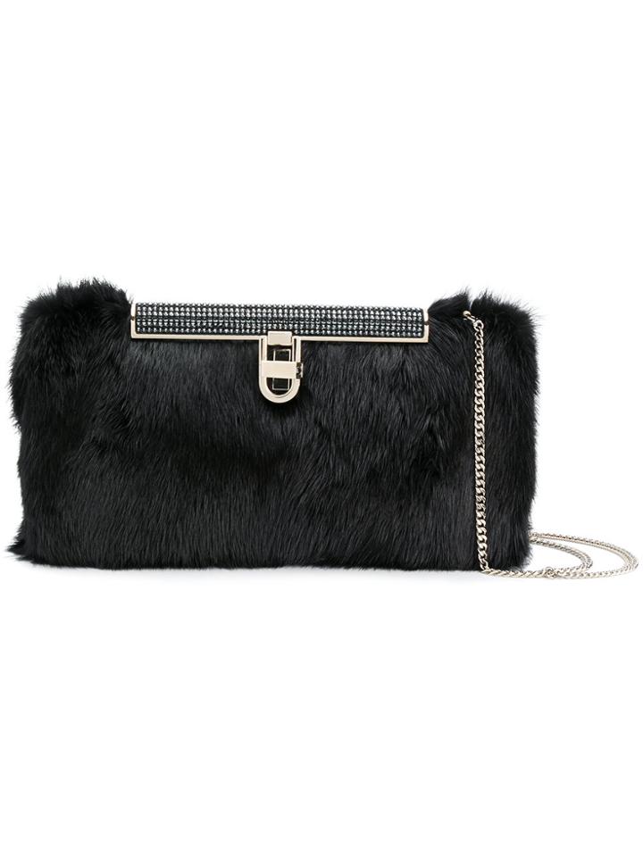 Jimmy Choo Cay Clutch Bag - Black