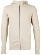 John Elliott - Zip Hooded Sweatshirt - Men - Cotton - L, Nude/neutrals, Cotton