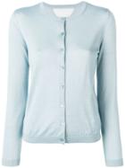 Red Valentino Crew Neck Buttoned Cardigan - Blue