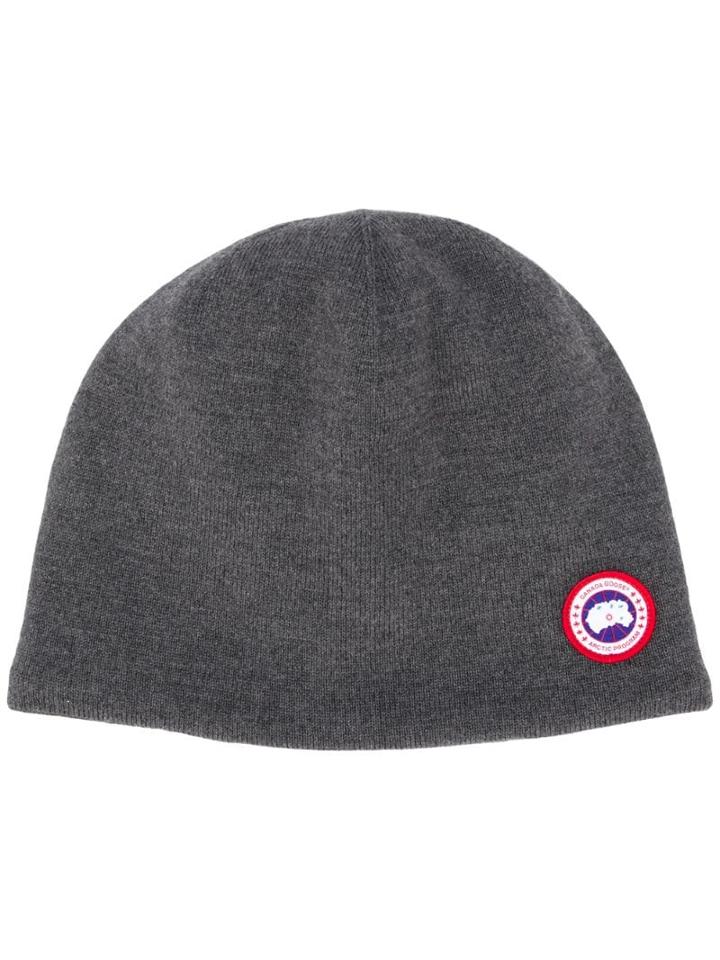 Canada Goose Logo Patch Toque - Grey