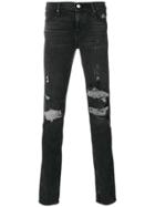 Rta Distressed Skinny Jeans - Black