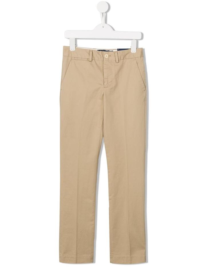 Ralph Lauren Kids Classic Chinos, Boy's, Size: 10 Yrs, Nude/neutrals